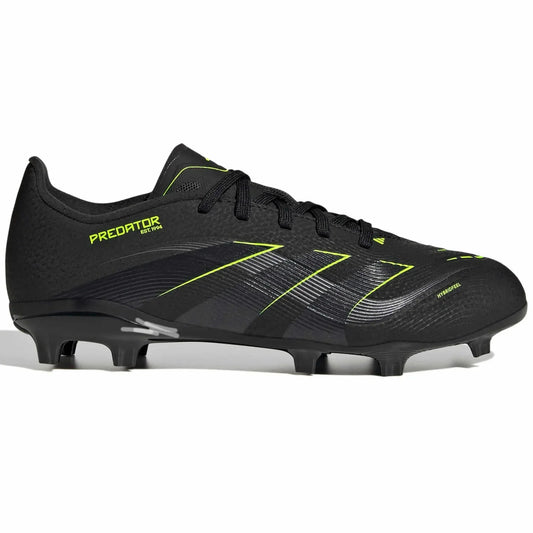 adidas JR Predator League Firm-Multi Ground Soccer Cleats - Electric Stealth Pack (FA25) (Side 1)