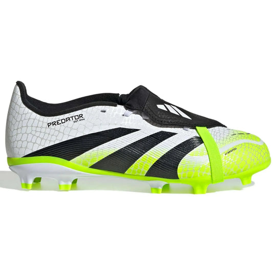 adidas JR Predator League Fold-Over Tongue Firm-Multi Ground Soccer Cleats - Radiant Blaze Pack (FA25) (Side 1)