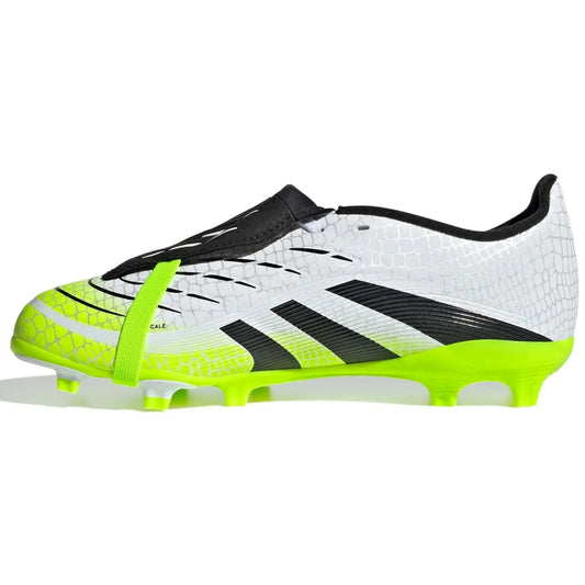 adidas JR Predator League Fold-Over Tongue Firm/Multi Ground Soccer Cleats - Radiant Blaze Pack (FA25)