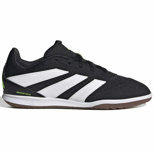 adidas Kids Predator Club Sala Indoor Soccer Shoes - Electric Stealth Pack (FA25) (Side 1)