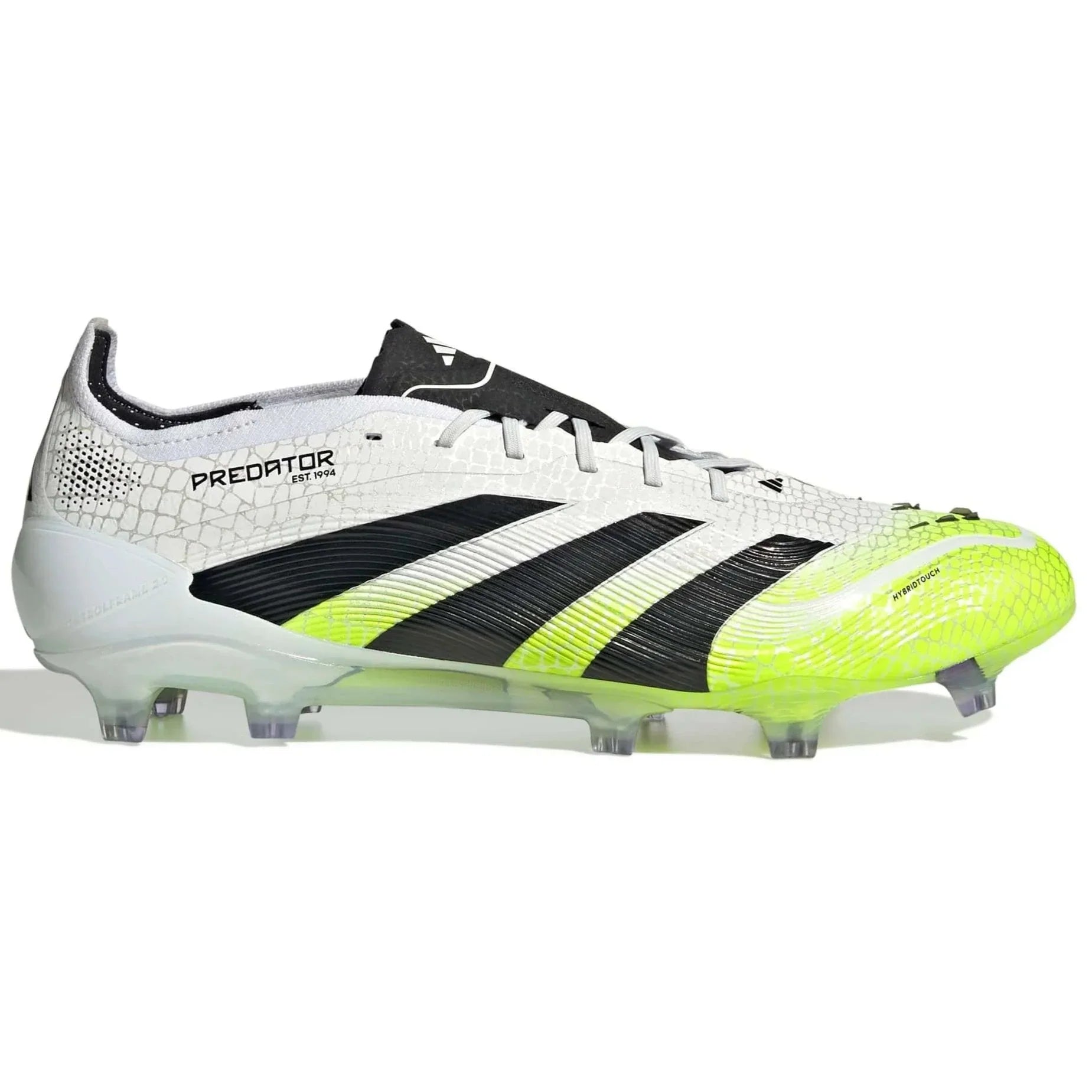 adidas Predator Elite Firm Ground Soccer Cleats - Radiant Blaze Pack (FA25) (Side 1)