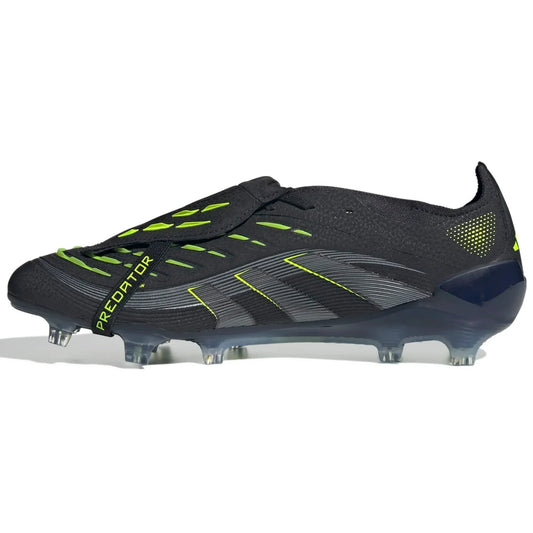 adidas Predator Elite Fold-Over Tongue Firm Ground Soccer Cleats - Electric Stealth Pack (FA25)