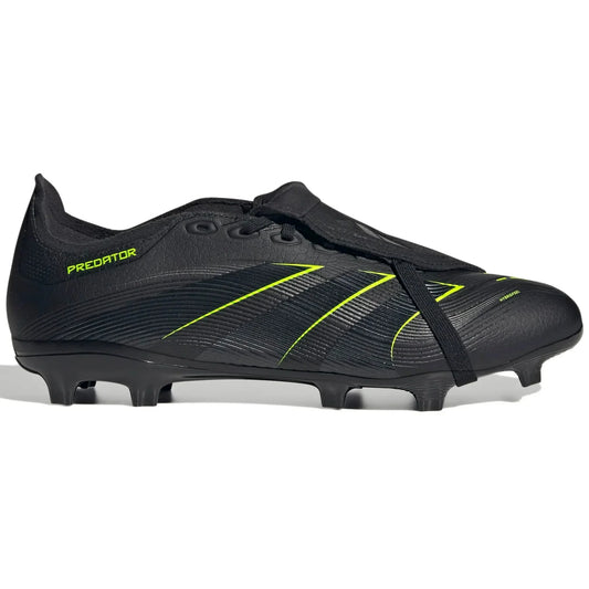 adidas Predator League Fold-Over Tongue Firm-Multi Ground Soccer Cleats - Electric Stealth Pack (FA25) (Side 1)