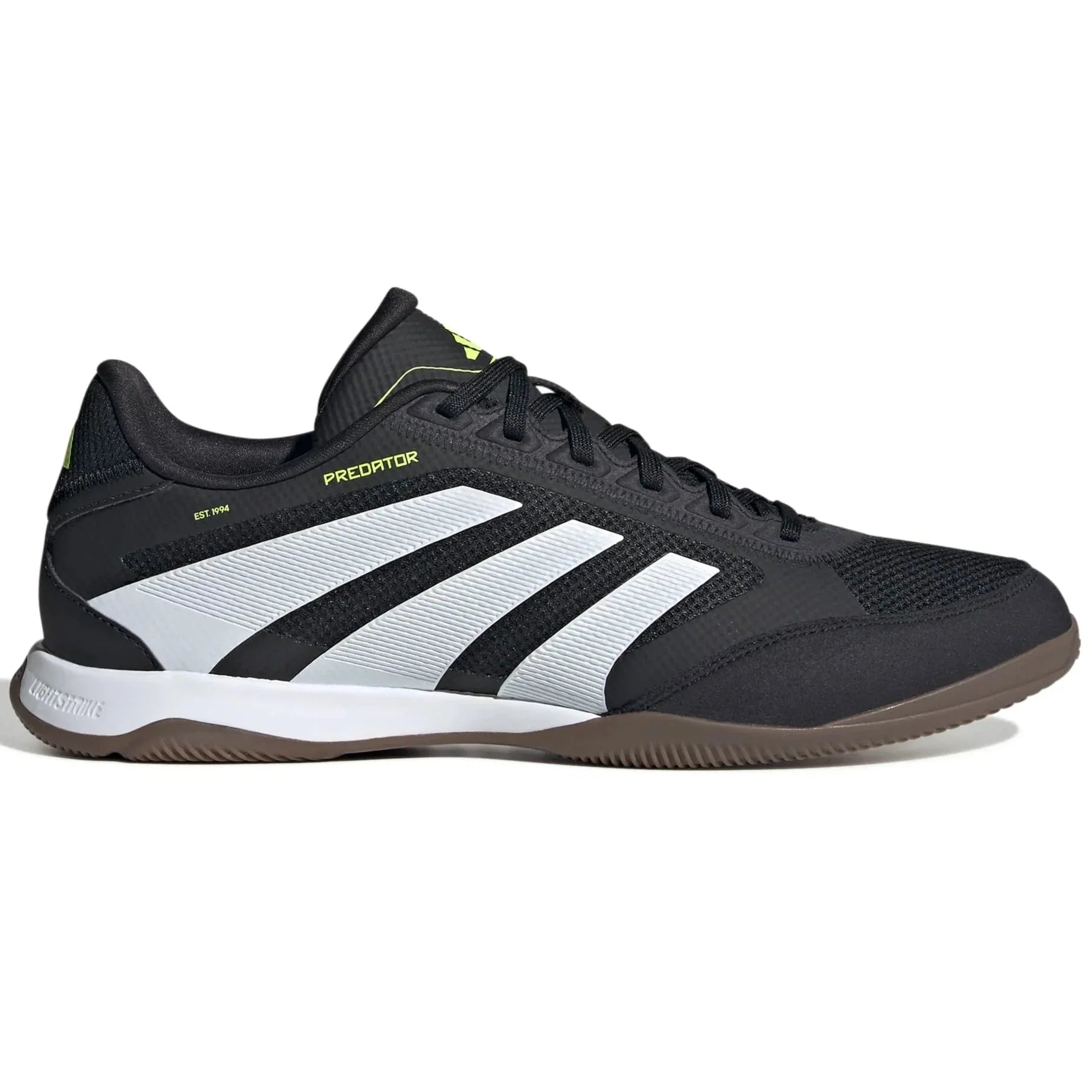 adidas Predator League Indoor Soccer Shoes - Electric Stealth Pack (FA25) (Side 1)