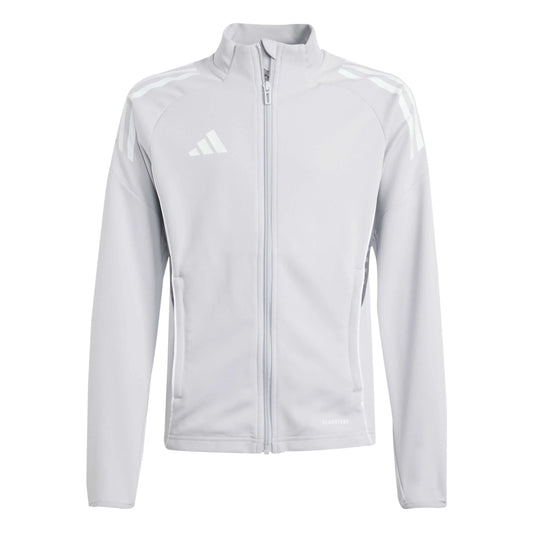 adidas Youth Tiro 25 Competition Training Jacket Light Grey (Front)