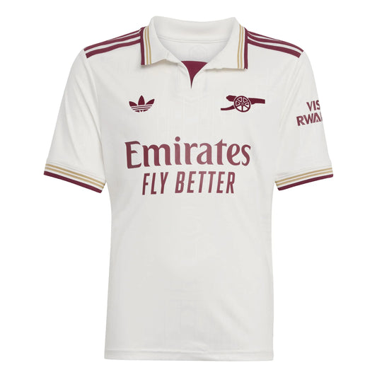 adidas 2025-26 Arsenal Youth Stadium Third Soccer Jersey (Front)