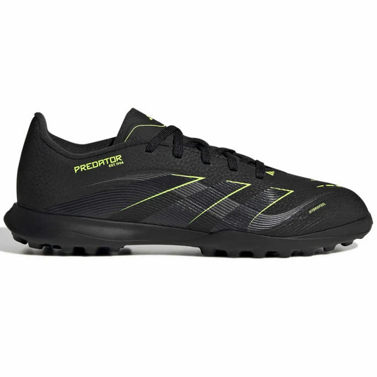 adidas JR Predator League Turf Soccer Shoes - Electric Stealth Pack (FA25) (Side 1)