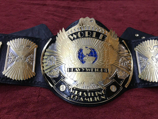 WWF WINGED EAGLE DUAL PLATED 24K GOLD Championship Title Belt
