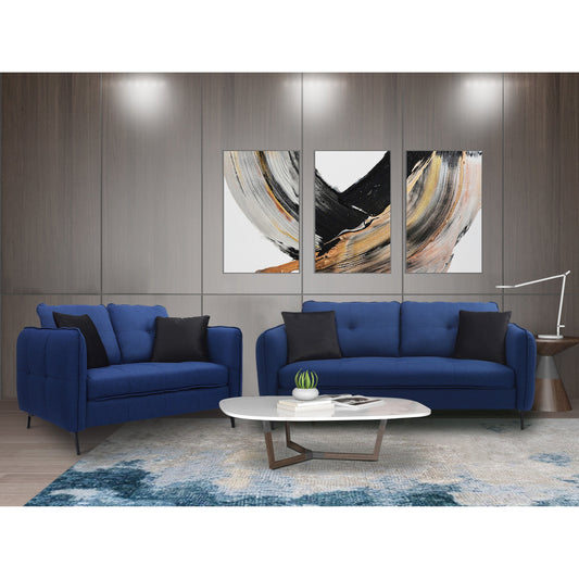 2 pcs Living Room Set fabric