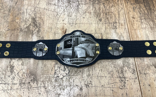 Mini Poundtown Championship Belt - Custom Text