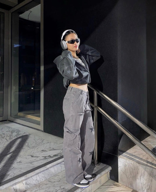 All Star Grey Zip up