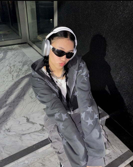 All Star Grey Zip up