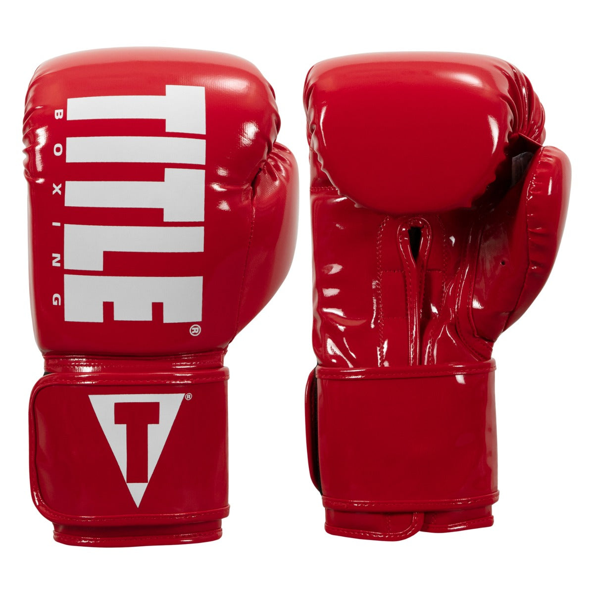 color:Red/White::TITLE Boxing Inferno Intensity Elastic Training Gloves