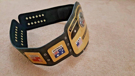NWA DOMED GLOBE HEAVYWEIGHT Wrestling Championship Belt
