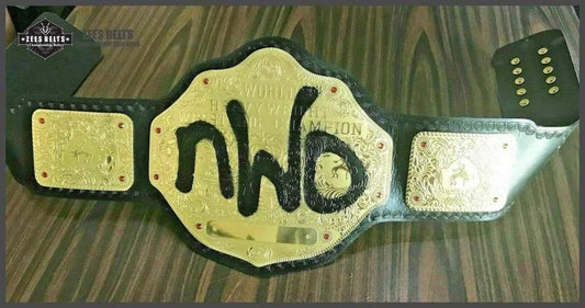 NWO BIG GOLD Brass Championship Belt