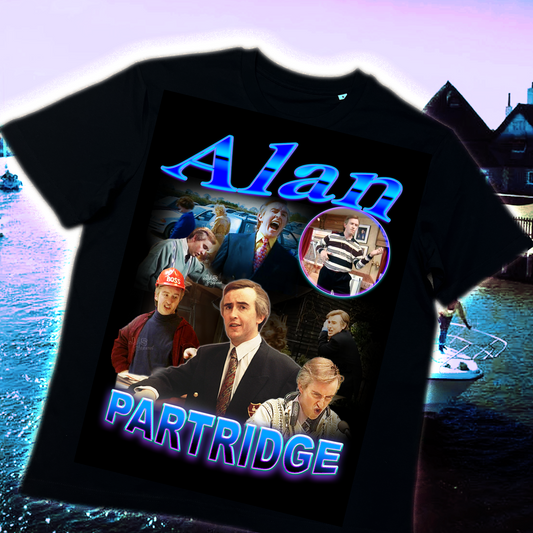 Alan Partridge homage T-shirt
