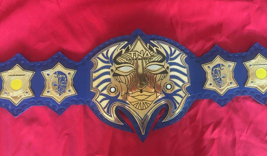 TNA JEFF HARDY Brass Championship Belt