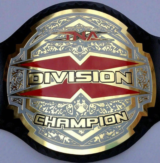 TNA X DIVISION Brass Championship Title Belt