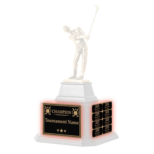 15” Golf Perpetual Trophy Engraving Redemption
