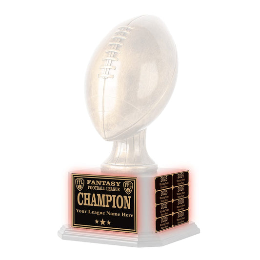 16" Antique Football Trophy Engraving Redemption