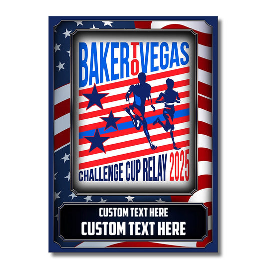 2025 Baker To Vegas Metal Wall Art