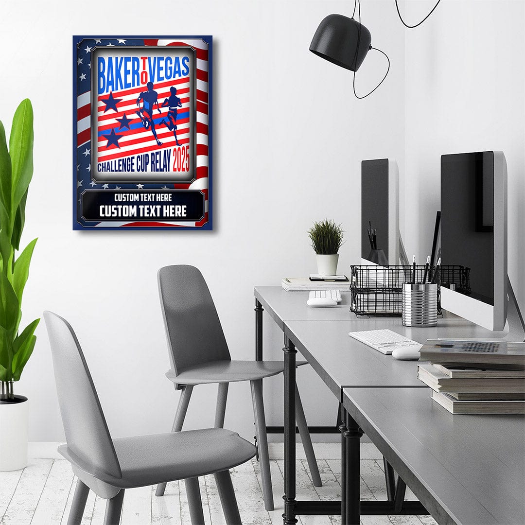 TrophySmack 2025 Baker To Vegas Metal Wall Art