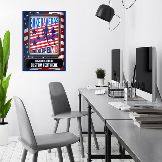 TrophySmack 2025 Baker To Vegas Metal Wall Art