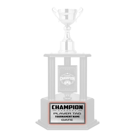 26-36” Esports Championship Trophy Engraving Redemption