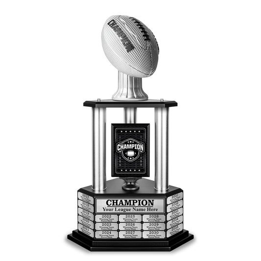 TrophySmack 26" - 36" Perpetual Football Champion Trophy
