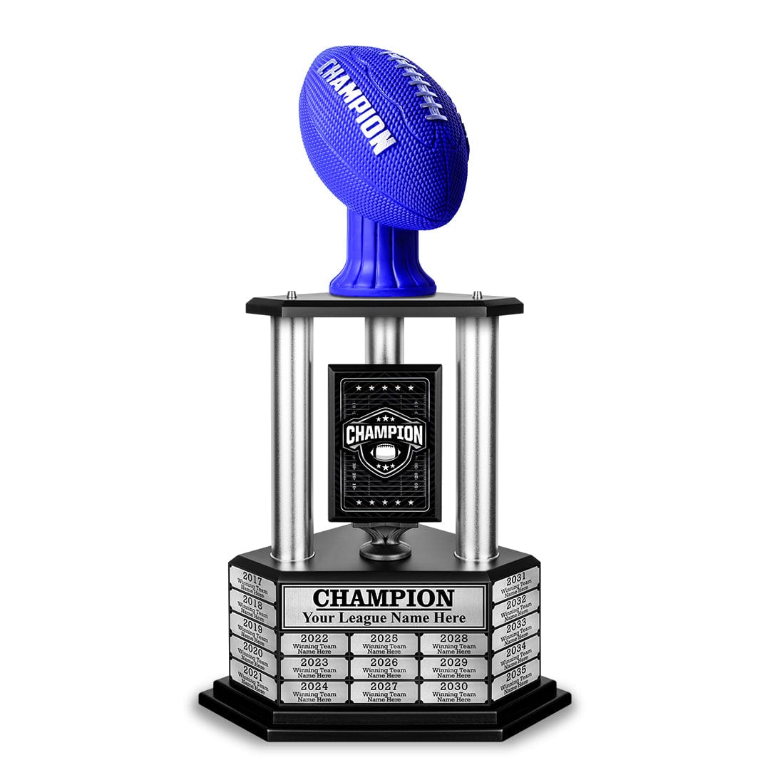 TrophySmack 26" - 36" Perpetual Football Champion Trophy