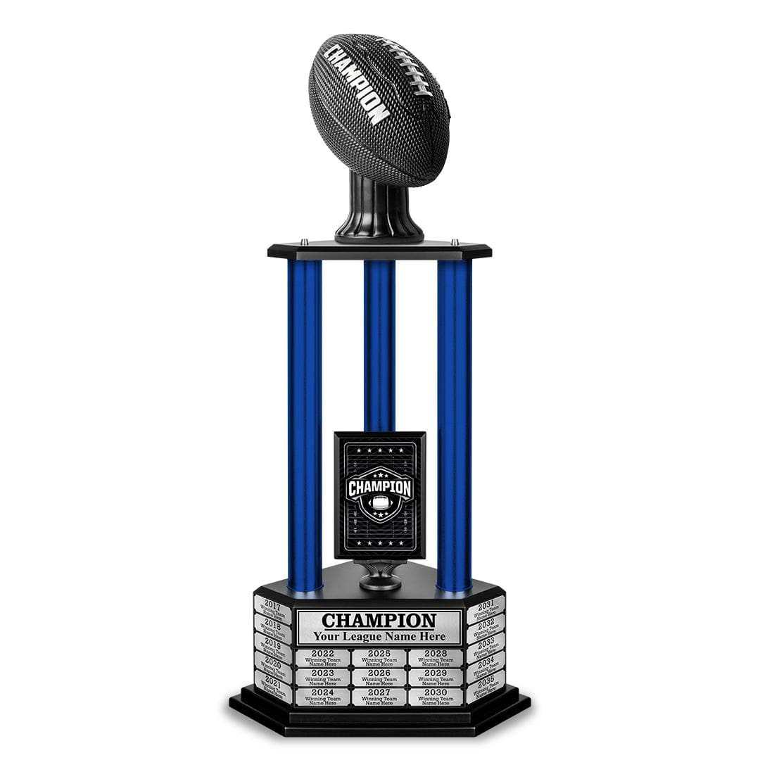 TrophySmack 26" - 36" Perpetual Football Champion Trophy