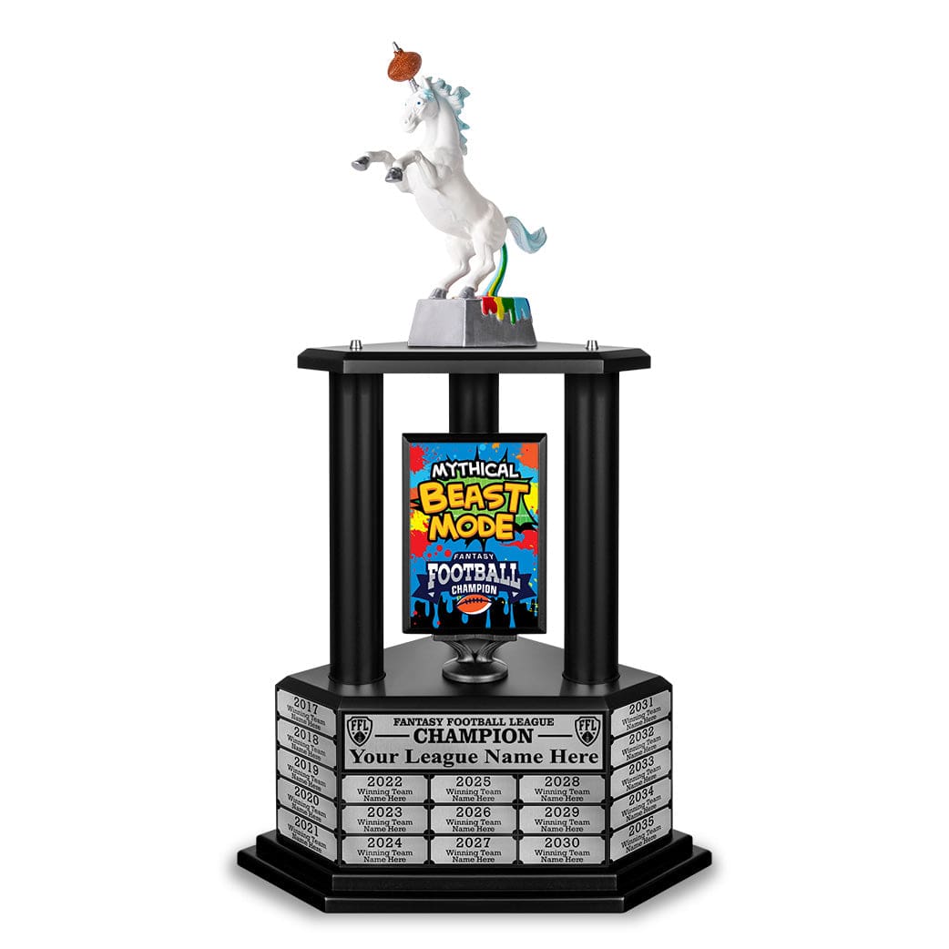 TrophySmack 26"-56" Unismack, the Unicorn Fantasy Football Trophy