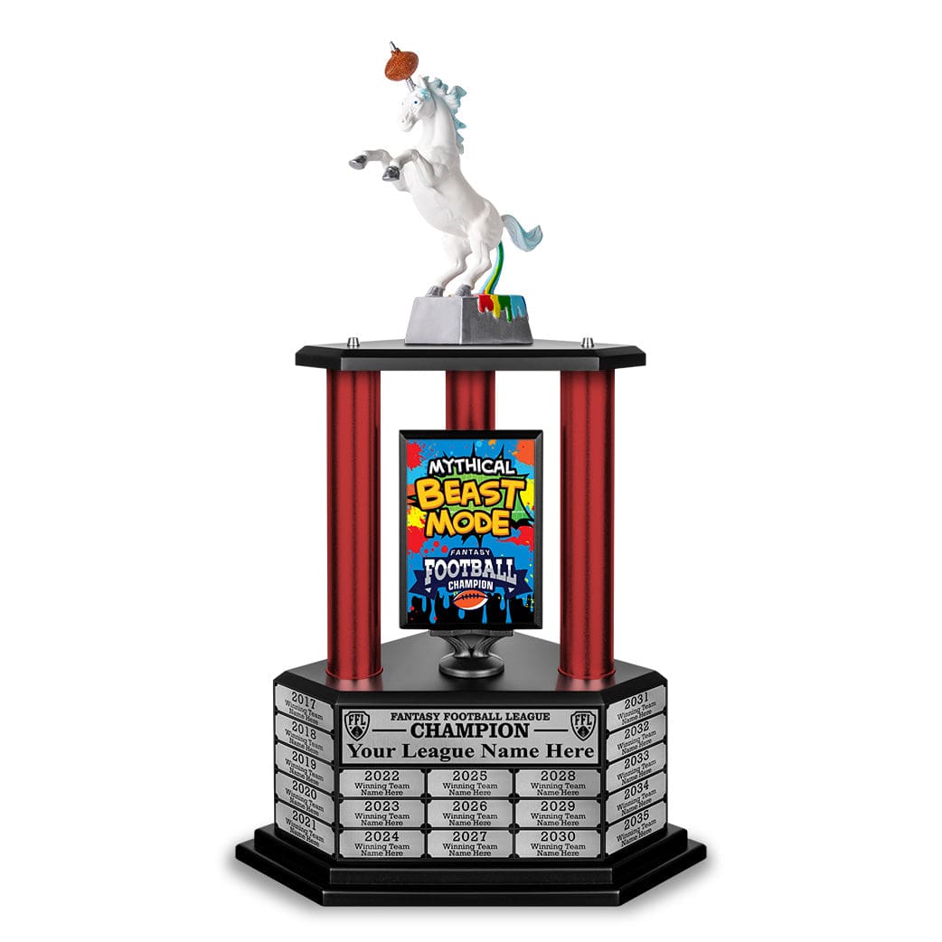 TrophySmack 26"-56" Unismack, the Unicorn Fantasy Football Trophy