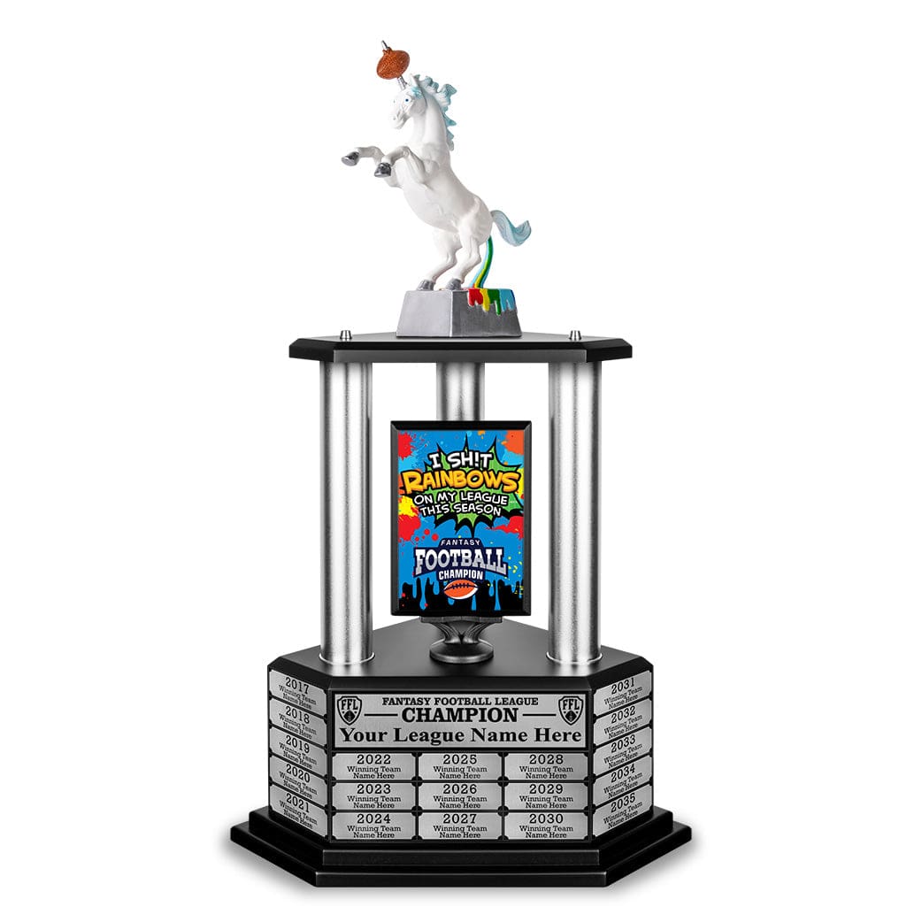 TrophySmack 26"-56" Unismack, the Unicorn Fantasy Football Trophy