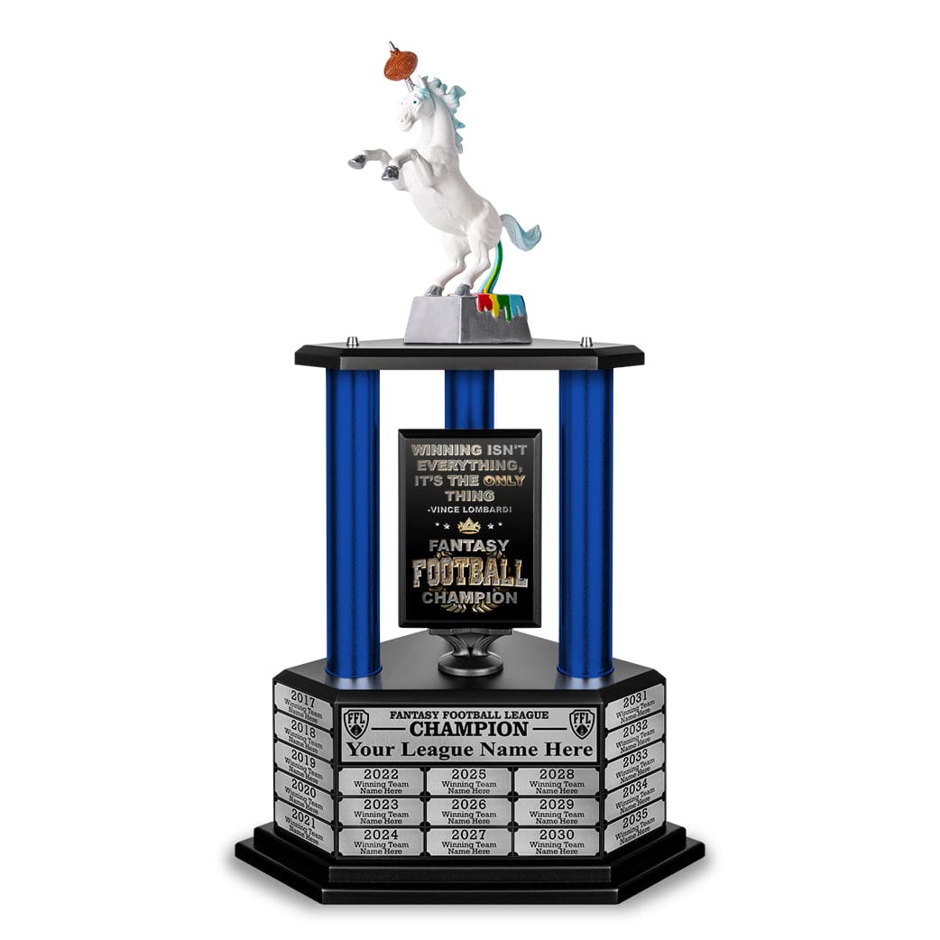TrophySmack 26"-56" Unismack, the Unicorn Fantasy Football Trophy