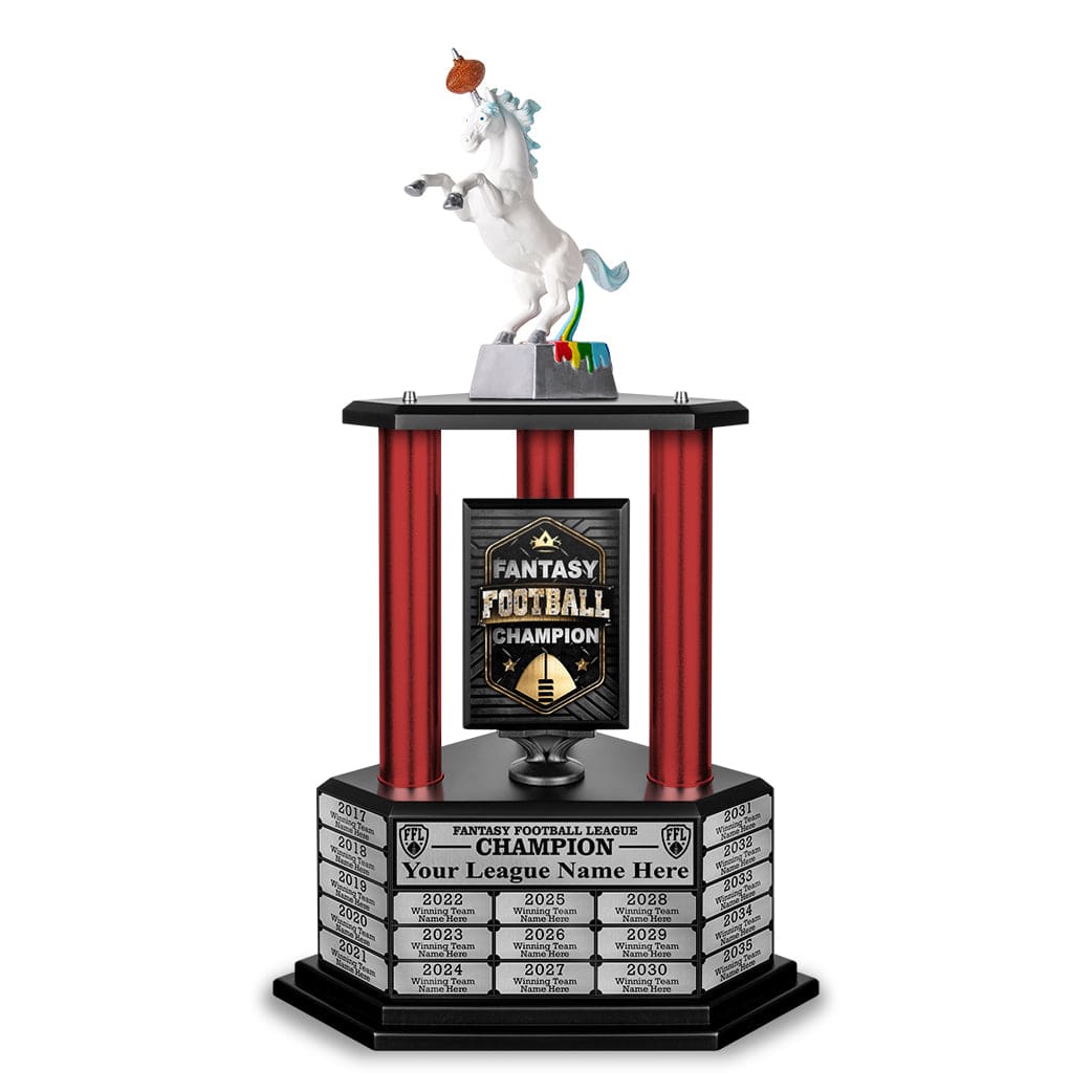 TrophySmack 26"-56" Unismack, the Unicorn Fantasy Football Trophy