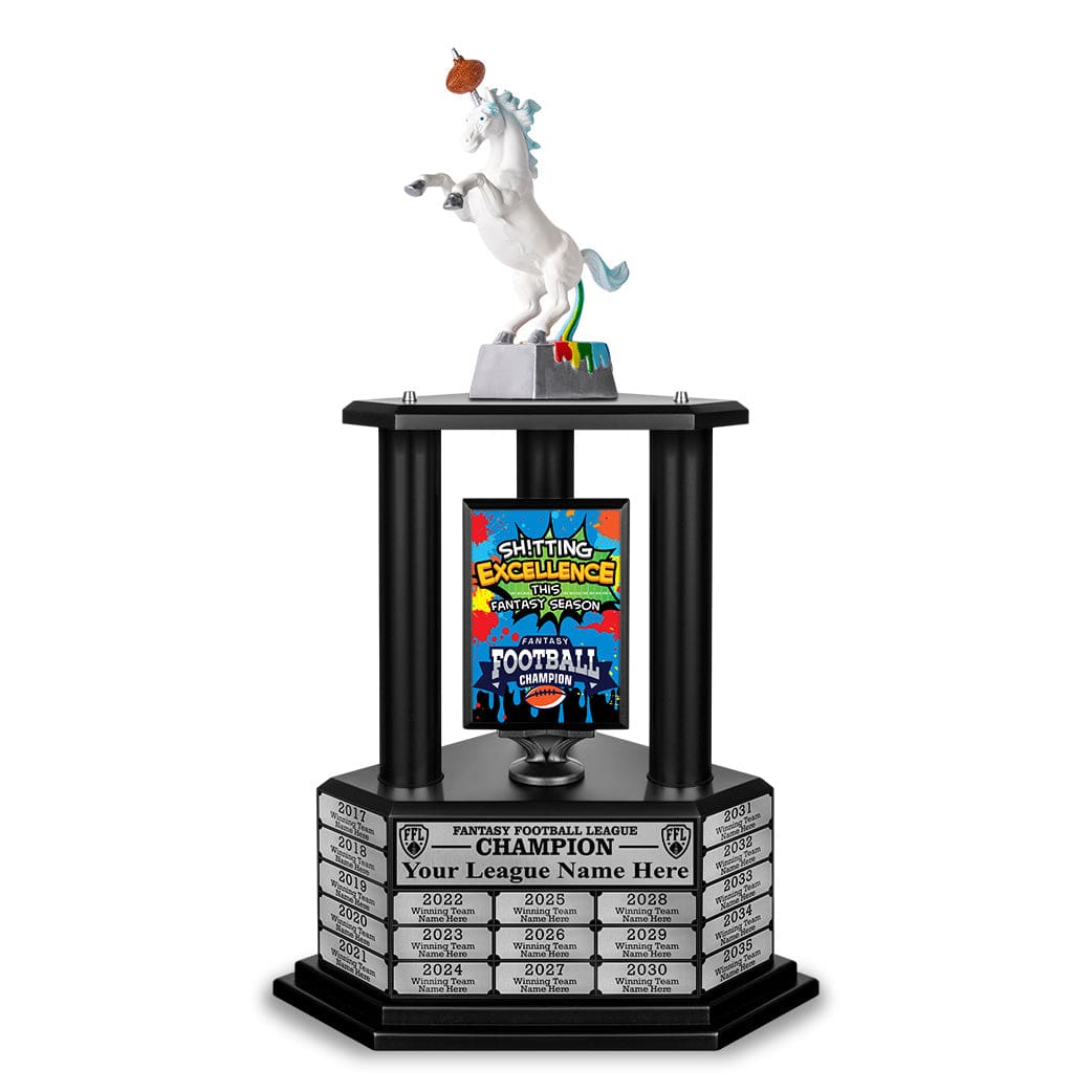 TrophySmack 26"-56" Unismack, the Unicorn Fantasy Football Trophy