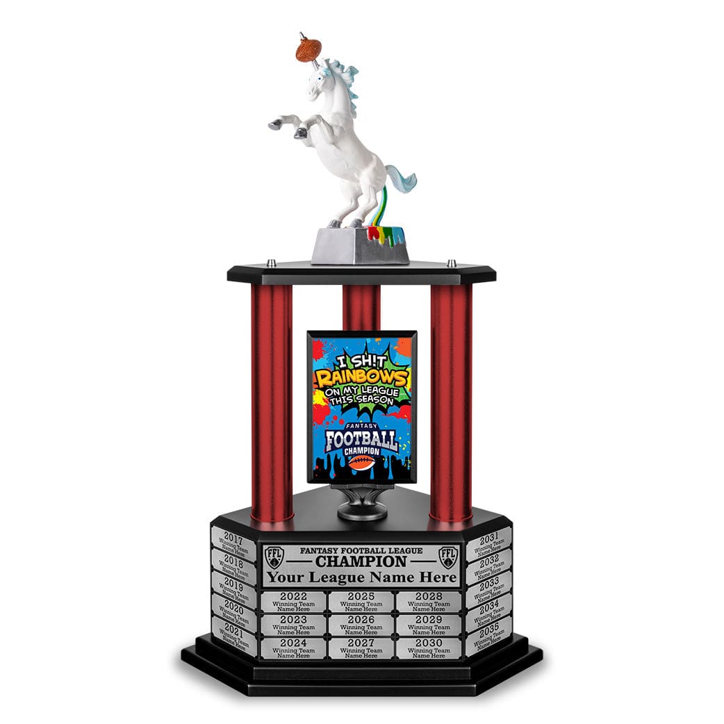 TrophySmack 26"-56" Unismack, the Unicorn Fantasy Football Trophy