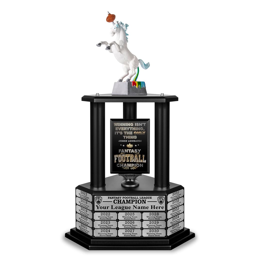 TrophySmack 26"-56" Unismack, the Unicorn Fantasy Football Trophy