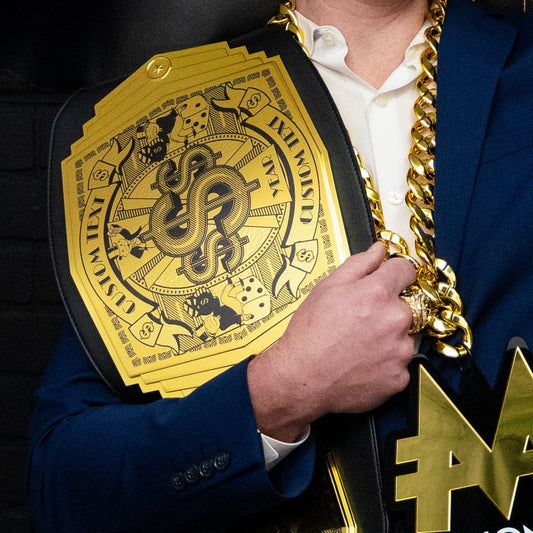 Custom Monopoly 6lb Championship Belt