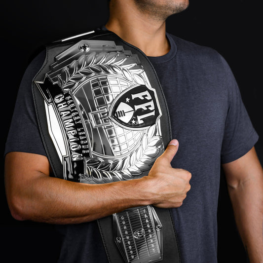 Fantasy Football Championship Belt - Silver