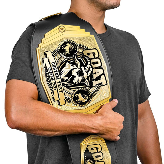 The Ultimate GOAT 6lb Custom Championship Belt