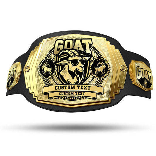 The Ultimate GOAT 6lb Custom Championship Belt