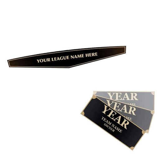 Gold Fantasy Football Championship Belt Engraving Redemption