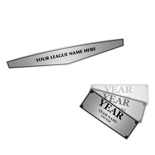 Silver Fantasy Football Championship Belt Engraving Redemption