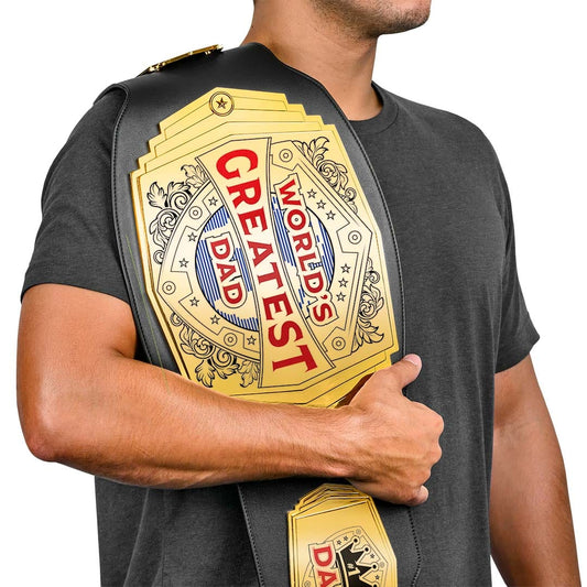 World's Greatest Father Championship Belt