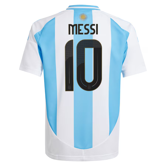 Adidas Youth Argentina (MESSI #10) Home Stadium Jersey 2024